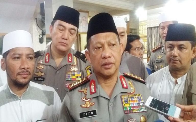 Kapolri Mari Kita Bergandengan Tangan Untuk Jaga Persatuan Bangsa