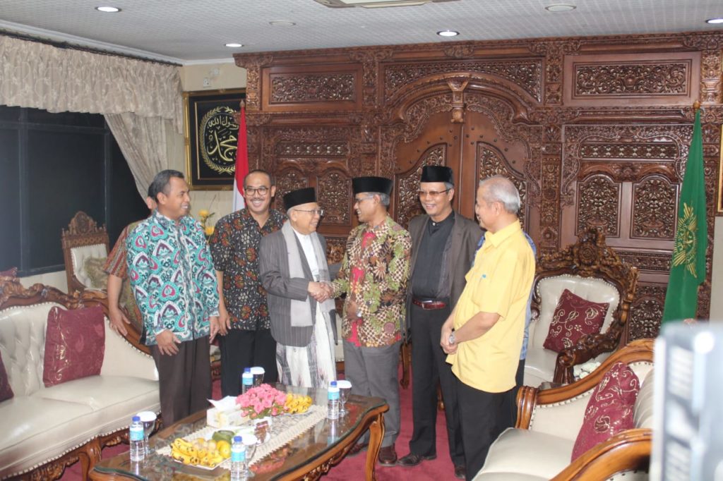 Kunjungi Muhammadiyah, Kyai Ma'ruf Bahas 3 Hal Ini - Islampos