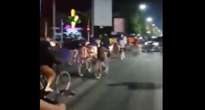 Viral Video Rombongan Gowes Terobos Lampu Merah